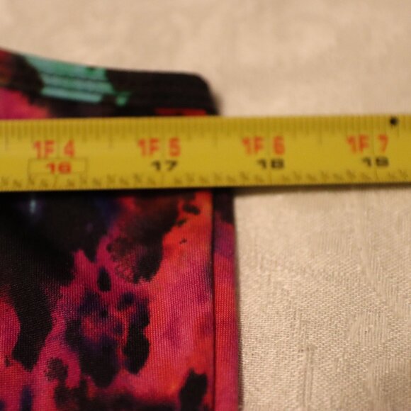 CDP & CO Spaghetti Strap Adjustable Abstract Print Tank Top Size Large - Picture 7 of 14